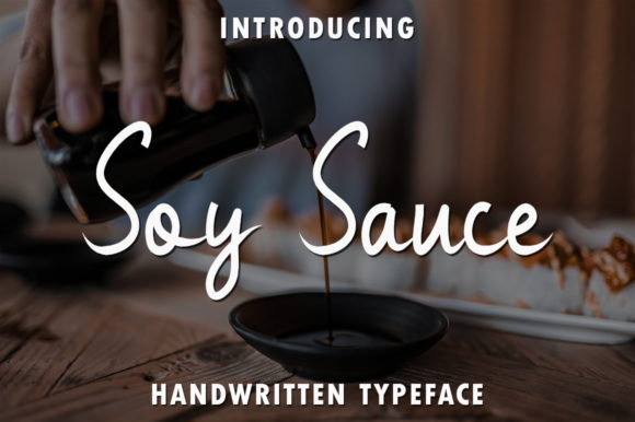 Soy Sauce Font - Featured Image