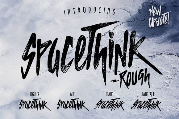Spacethink Font - Featured Image