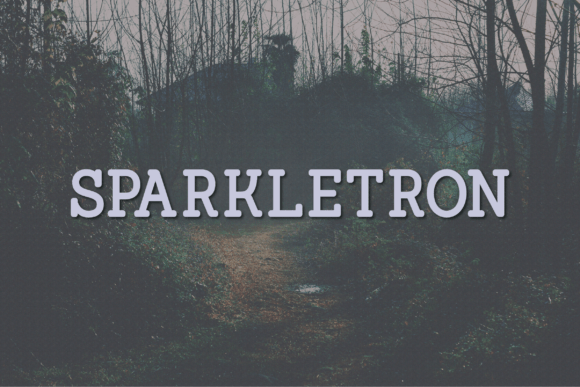 Sparkletron Font - Featured Image