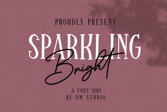 Sparkling Bright Duo Font - Featured Image