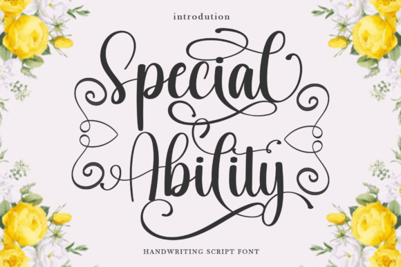 Special Ability Font - Featured Image