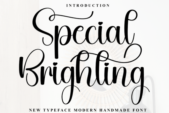 Special Brighting Font - Featured Image