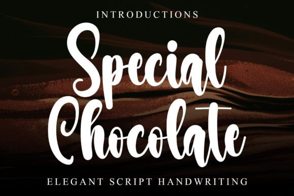 Special Chocolate Font - Featured Image