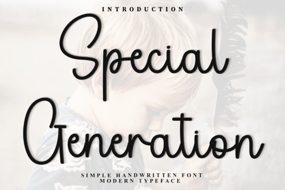 Special Generation Font - Featured Image