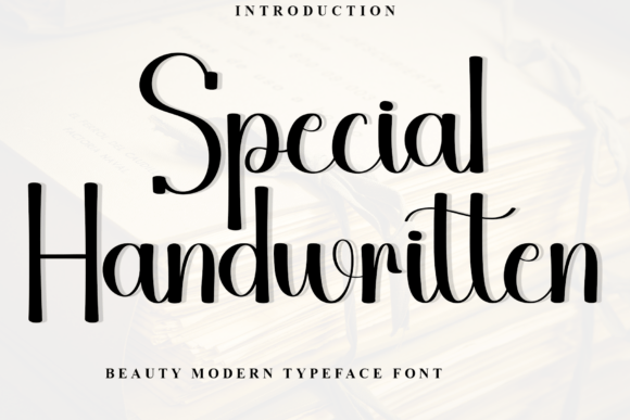 Special Handwritten Font - Featured Image