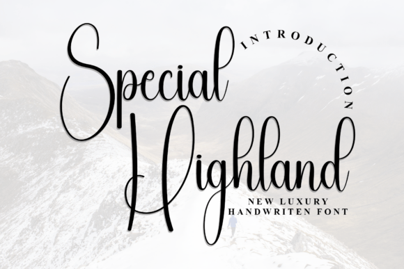 Special Highland Font - Featured Image