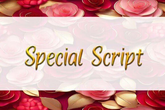 Special Script Font - Featured Image