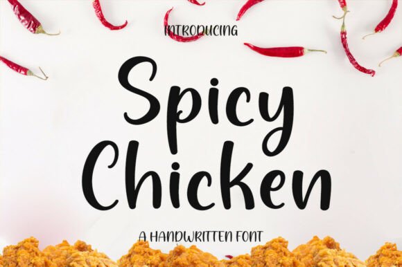Spicy Cikhen Font - Featured Image