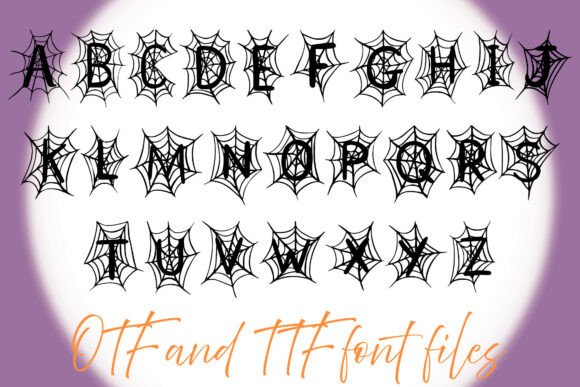 Spiderweb Font - Featured Image
