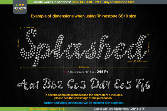 Splashed Font - Featured Image