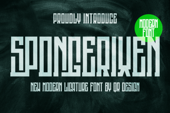 Spongerixen Font - Featured Image