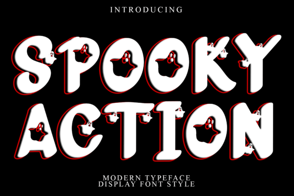 Spooky Action Font - Featured Image