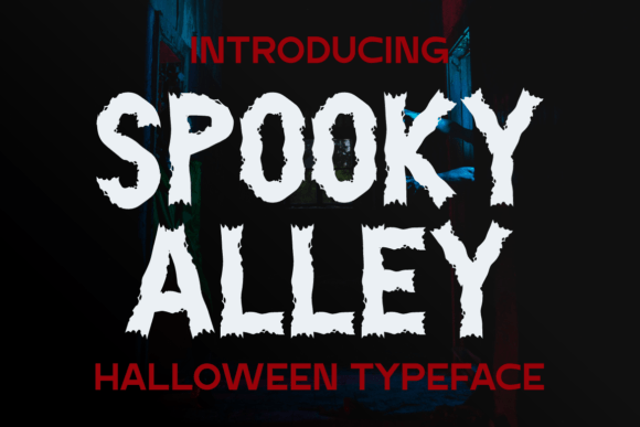 Spooky Alley Font - Featured Image