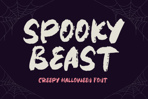 Spooky Beast Font - Featured Image