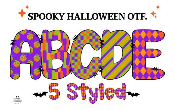 Spooky Halloween Bundle Font - Featured Image