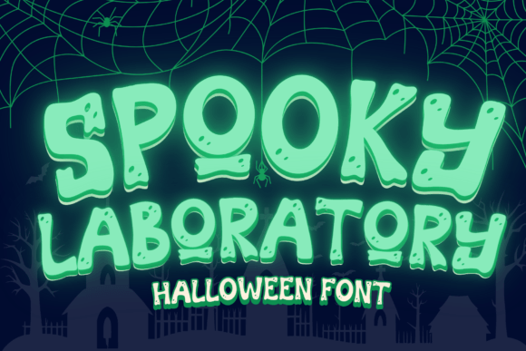 Spooky Laboratory Font - Featured Image