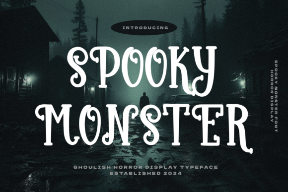 Spooky Monster Font - Featured Image