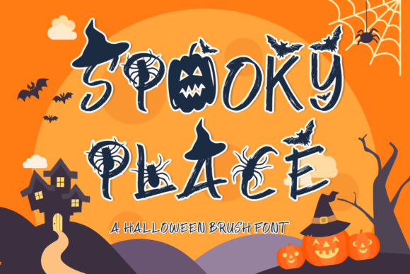 Spooky Place Font - Featured Image