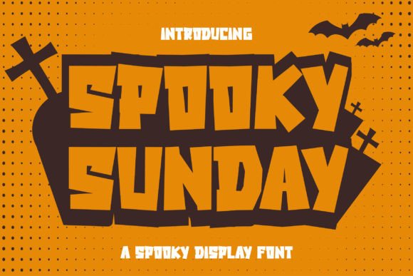 Spooky Sunday Font - Featured Image