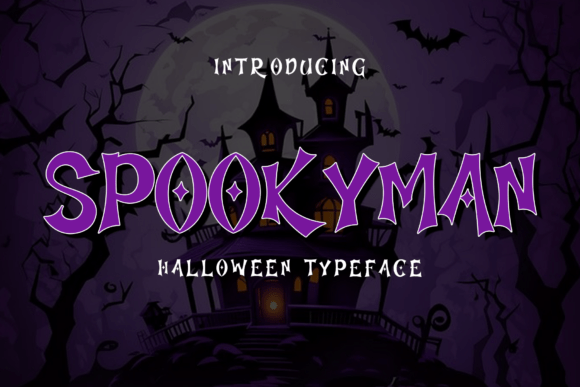 Spookyman Font - Featured Image