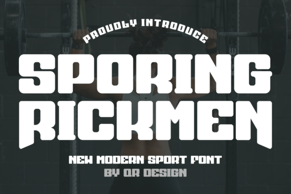 Sporing Rickmen Font - Featured Image
