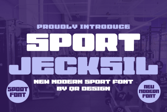 Sport Jecksil Font - Featured Image