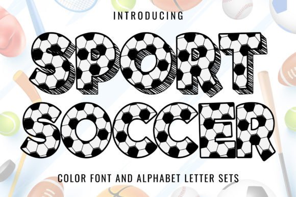 Sport Soccer Font - Featured Image