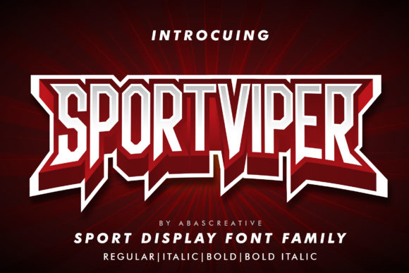 Sport Viper Font - Featured Image