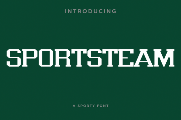 Sportsteam Font - Featured Image