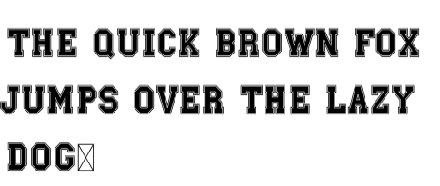 Sporty University Outline Font - Featured Image
