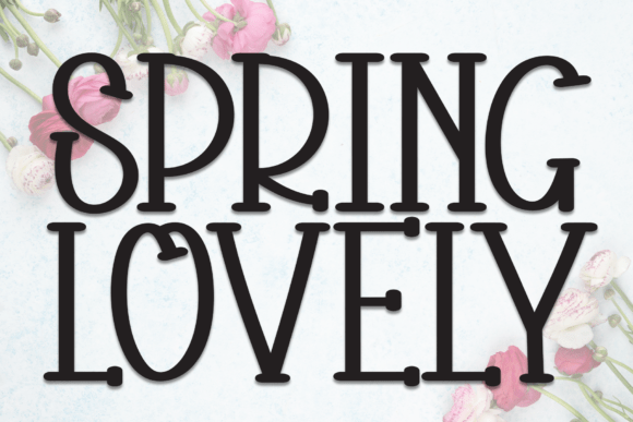 Spring Lovely Font - Featured Image
