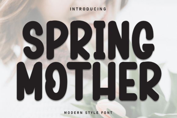 Spring Mother Font - Featured Image