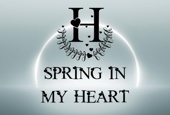 Spring in My Heart Font - Featured Image
