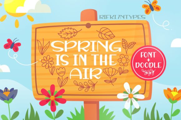 Spring is in the Air Font - Featured Image