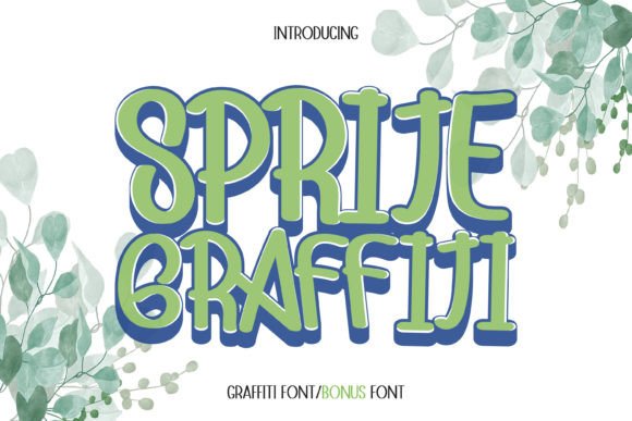 Sprite Graffiti Font - Featured Image
