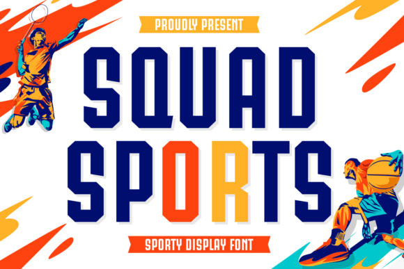 Squad Sports Font - Featured Image