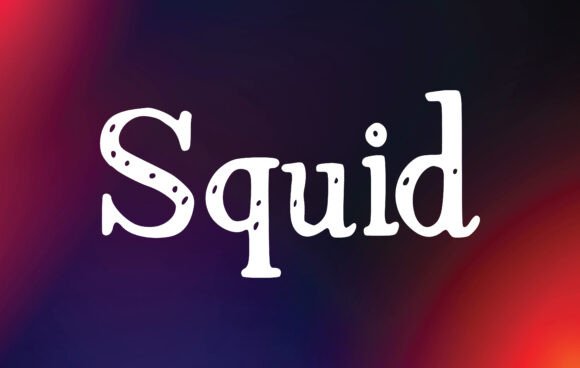 Squid Font - Featured Image