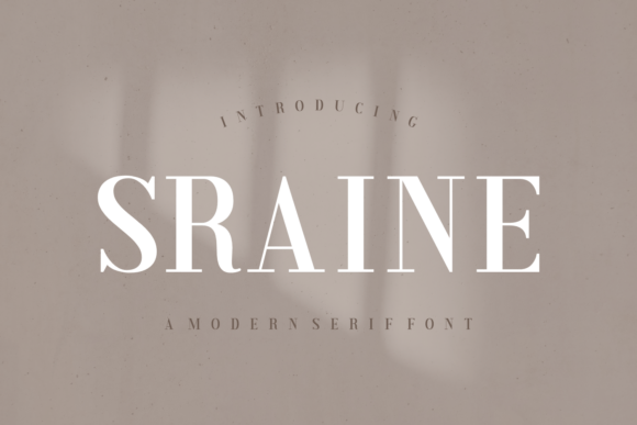 Sraine Font - Featured Image