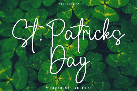 St Patricks Day Font - Featured Image