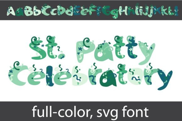 St. Patty Celebratory Font - Featured Image