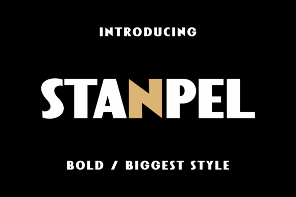 Stanpel Font - Featured Image