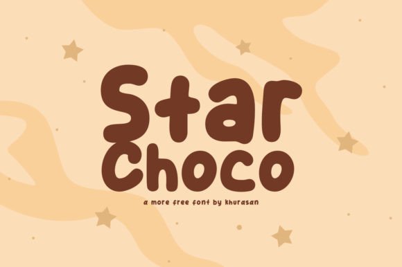 Star Choco Font - Featured Image