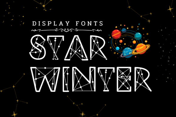 Star Winter Font - Featured Image