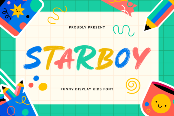 Starboy Font - Featured Image