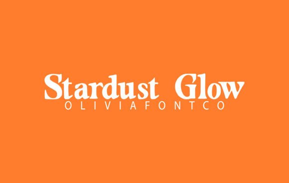 Stardust Glow Font - Featured Image