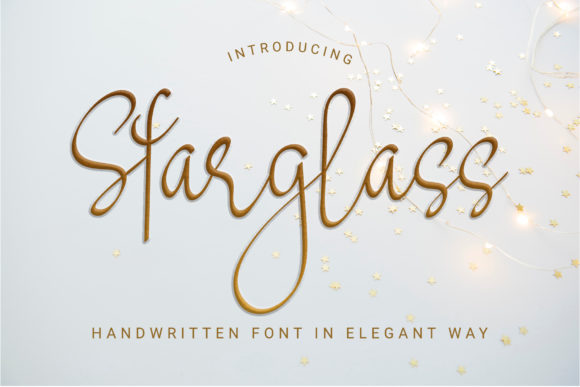 Starglass Font - Featured Image