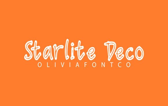 Starlite Deco Font - Featured Image