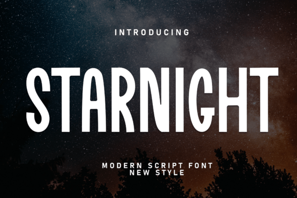 Starnight Font - Featured Image