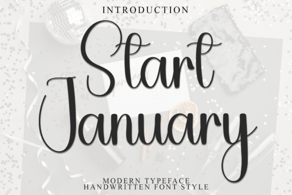 Start January Font - Featured Image
