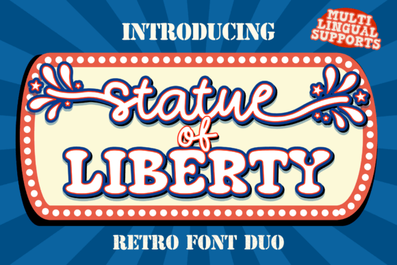 Statue of Liberty Font - Featured Image
